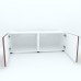 Armonia Comoda alba cu 2 sertare cu manere fronturi MDF Cedru